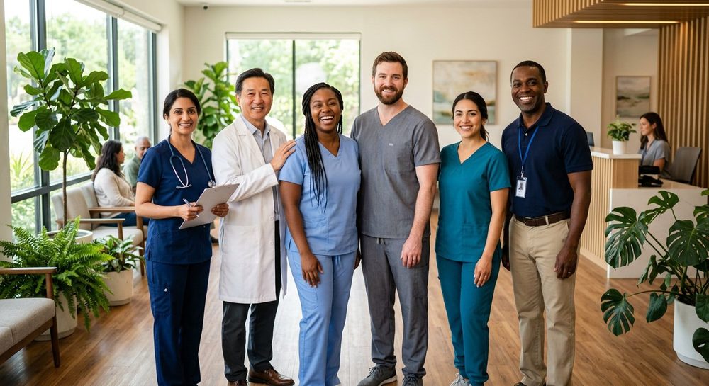 The Health Vital Therapy care team